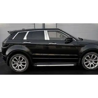 Dörrstolpslister (6 st, rostfritt) Range Rover Evoque 2012–2018 foto 1