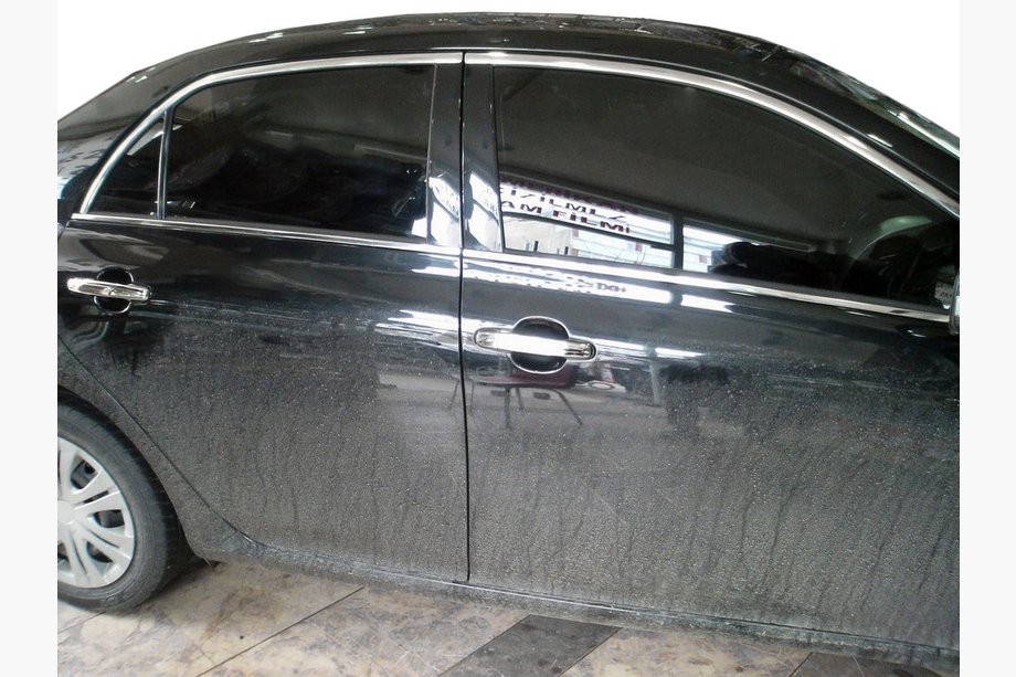 Toyota Corolla 2007–2013 Övre fönsterlister (4 st, rostfritt) Image