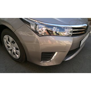 Ramar till dimljus (2013-2016, rostfritt stål) Toyota Corolla 2013–2019 foto 1