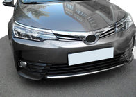 Toyota Corolla 2013–2019 Skyddslist i rostfritt stål för stötfångargaller (2017-2019, rostfritt) foto 1