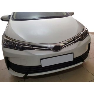 Rostfria lister till grillen (2017-2019, rostfritt) Toyota Corolla 2013–2019 foto 1