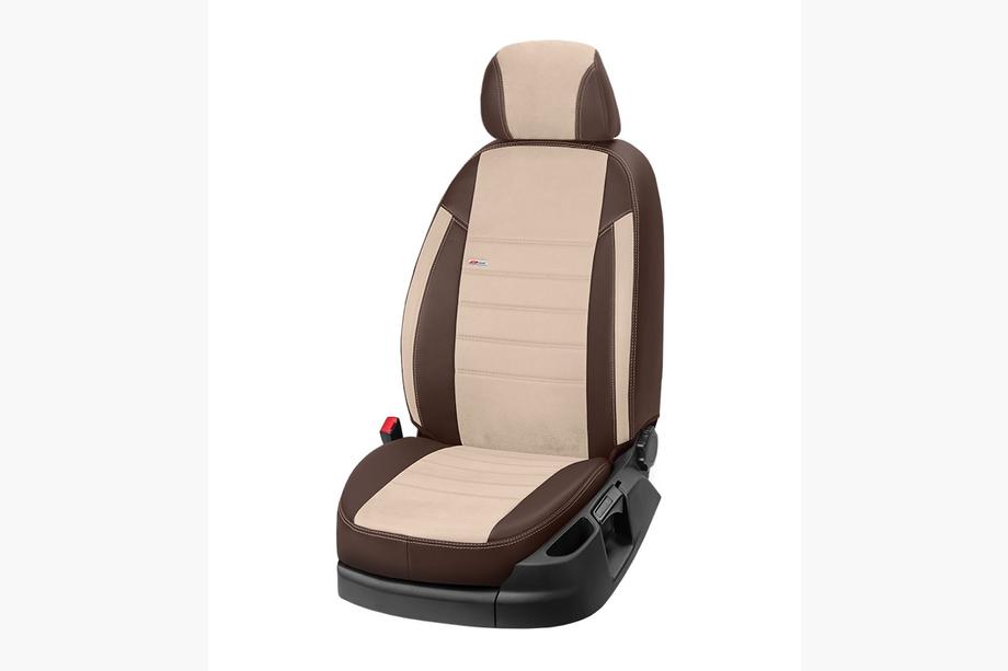 Renault Fluence 2009–2016 Sätesöverdrag eco-läder+tyg+antara Eco Laser Antara 2020 (komplett set) Foto 13