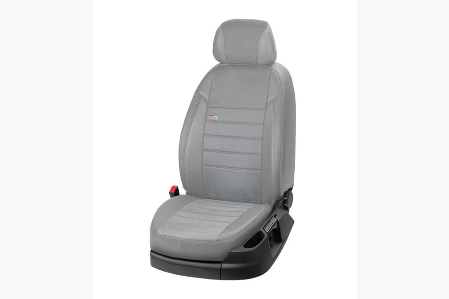 Renault Fluence 2009–2016 Sätesöverdrag eco-läder+tyg+antara Eco Laser Antara 2020 (komplett set) Foto 3