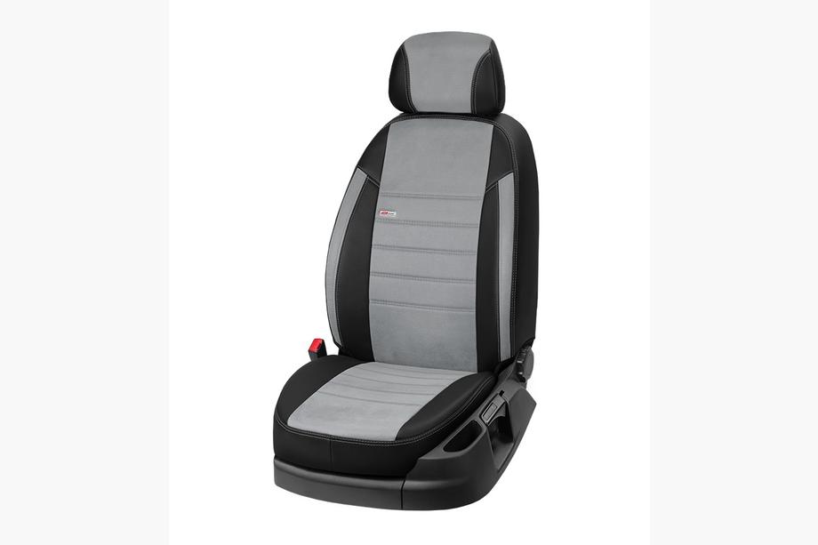 Renault Fluence 2009–2016 Sätesöverdrag eco-läder+tyg+antara Eco Laser Antara 2020 (komplett set) Foto 8