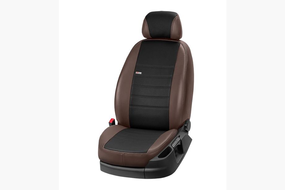 Honda FIT/Jazz 2002–2008 Sätesöverdrag i konstläder Eco Laser 2020 (komplett kupé) Foto 10