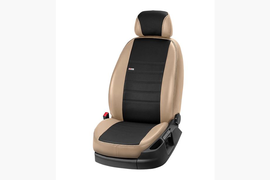 Honda FIT/Jazz 2002–2008 Sätesöverdrag i konstläder Eco Laser 2020 (komplett kupé) Foto 13