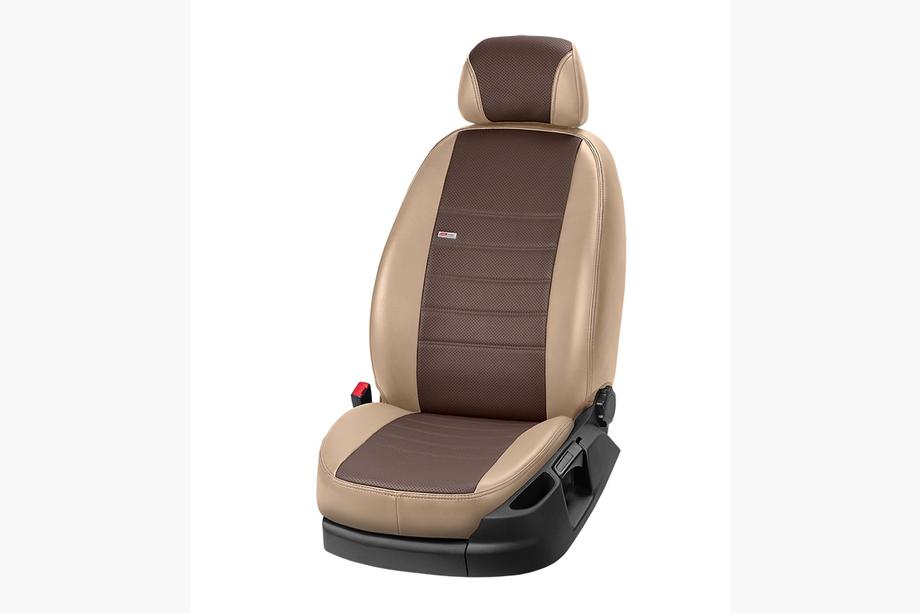 Honda FIT/Jazz 2002–2008 Sätesöverdrag i konstläder Eco Laser 2020 (komplett kupé) Foto 14