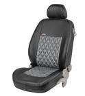 Ford Custom 2013–2022 Sätesöverdrag i eco-läder Eco Prestige (8 eller 9 platser) foto 6