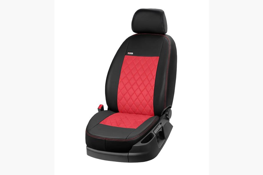 Mercedes GLE/ML class W166 2011–2018 Sätesskydd i konstläder+tyg+Alcantara Eco Prestige Antara (komplett set) Foto 4