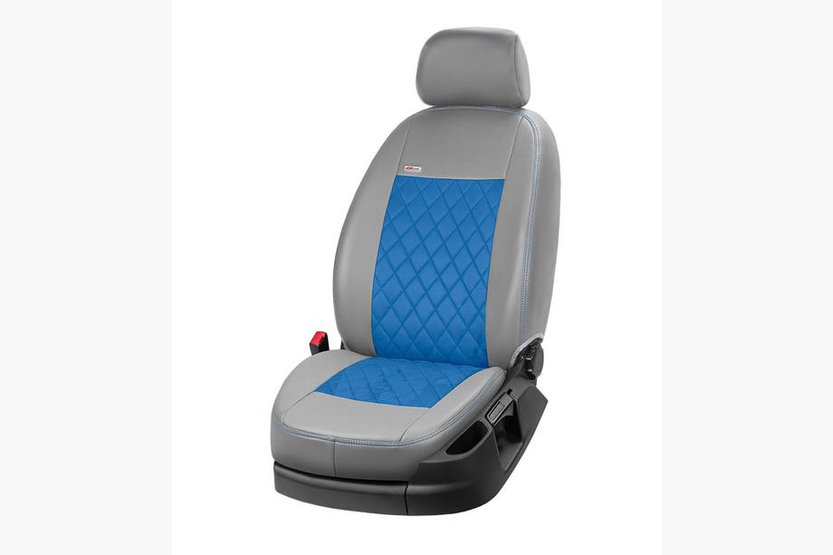 Mercedes GLE/ML class W166 2011–2018 Sätesskydd i konstläder+tyg+Alcantara Eco Prestige Antara (komplett set) Foto 7