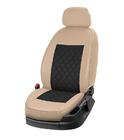 Renault Master 2011–2023 Sätesöverdrag i eco-läder+tyg+alcantara Eco Prestige Antara (fram) foto 11