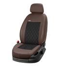 Renault Master 2011–2023 Sätesöverdrag i eco-läder+tyg+alcantara Eco Prestige Antara (fram) foto 12