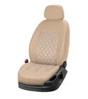 Renault Master 2011–2023 Sätesöverdrag i eco-läder+tyg+alcantara Eco Prestige Antara (fram) foto 15