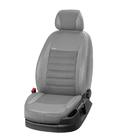 Citroen Jumpy 1996–2007 Bilsätesöverdrag i ekoläder + tyg + Alcantara Vip Elite 2020 (8 eller 9 platser) foto 2