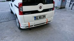 Peugeot Bipper 2008–2017 Bakre stötfångarspoiler Emotion (för lackering) foto 2