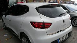 Renault Clio IV 2012–2019 Bakluckelist (HB, rostfritt stål) foto 2
