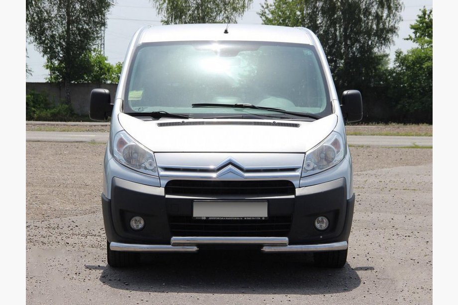 Citroen Jumpy 2007–2017 Frontbåge ST009 (rostfritt) 60 mm Image