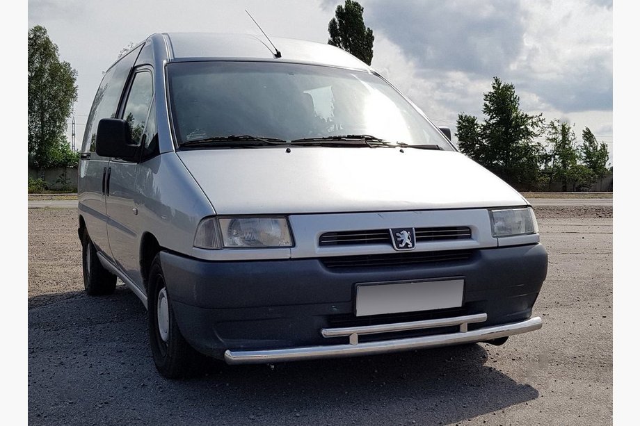 Citroen Jumpy 1996–2007 Främre skyddsbåge ST016 (rostfri) Image