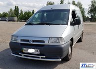 Citroen Jumpy 1996–2007 Främre skyddsbåge ST016 (rostfri) foto 2