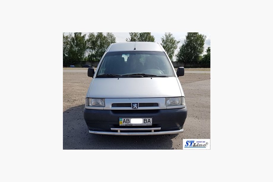 Peugeot Expert 1995–2007 Främre skyddsbåge ST016 (rostfri) 51/42 mm Foto 3