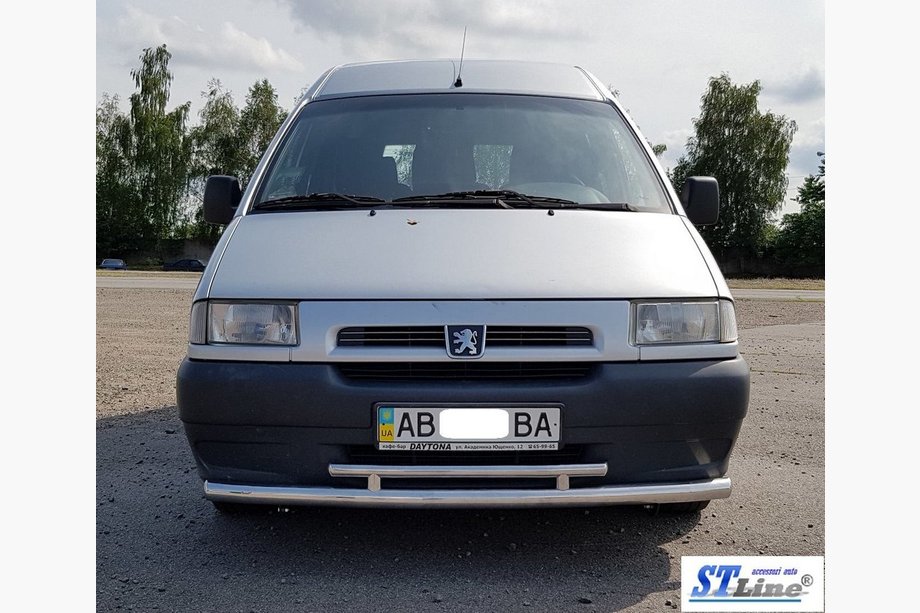 Peugeot Expert 1995–2007 Främre skyddsbåge ST016 (rostfri) 51/42 mm Foto 4