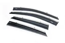 Hyundai IX-35 2010–2015 Vindavvisare med kromlist (4 st, Niken) foto 1
