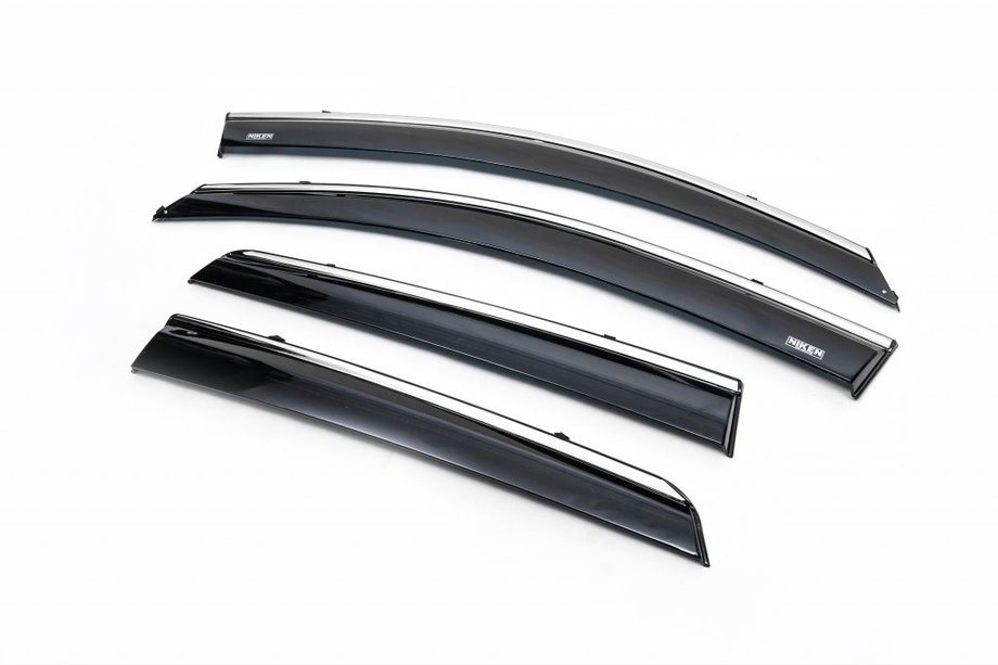 Nissan Qashqai 2010–2014 Vindavvisare med kromlist (4 st, Niken) Foto 5