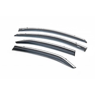 Vindavvisare med kromlist (4 st, Niken) Toyota Corolla 2013–2019 foto 2
