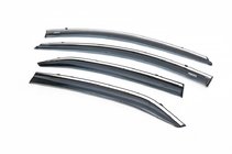 Toyota Corolla 2013–2019 Vindavvisare med kromlist (4 st, Niken) foto 2