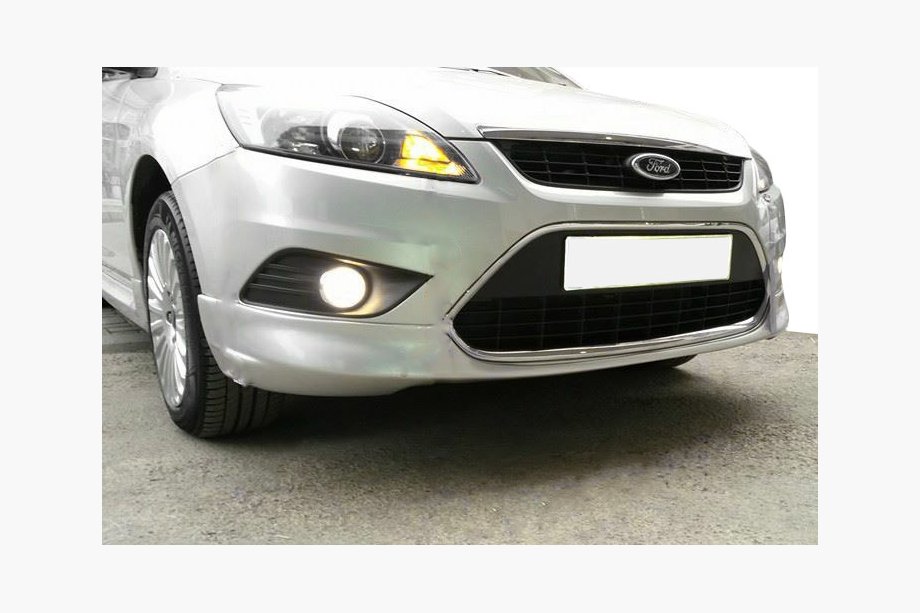Ford Focus II 2008–2011 Frontläpp till stötfångare Sedan (för lackering) Image
