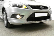 Ford Focus II 2008–2011 Frontläpp till stötfångare Sedan (för lackering) foto 1