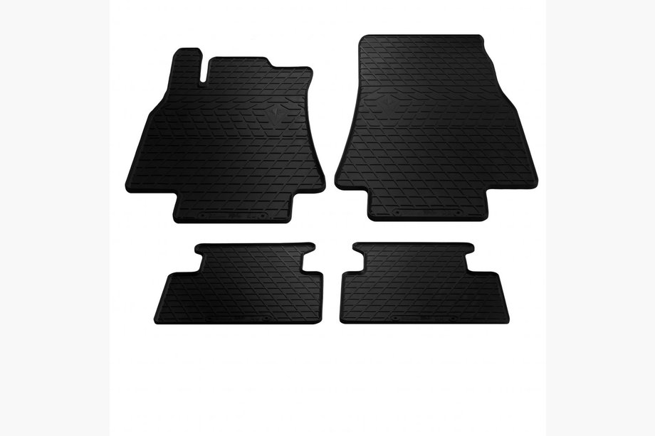Mercedes A-class W169 2004–2012 Gummimattor till kupén (4 st, Stingray Premium) Image