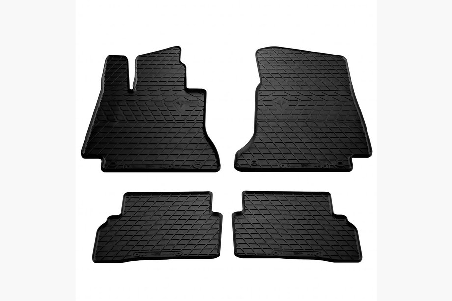 Mercedes C-class W205 2014–2021 Gummimattor till kupén (4 st, Stingray Premium) Image