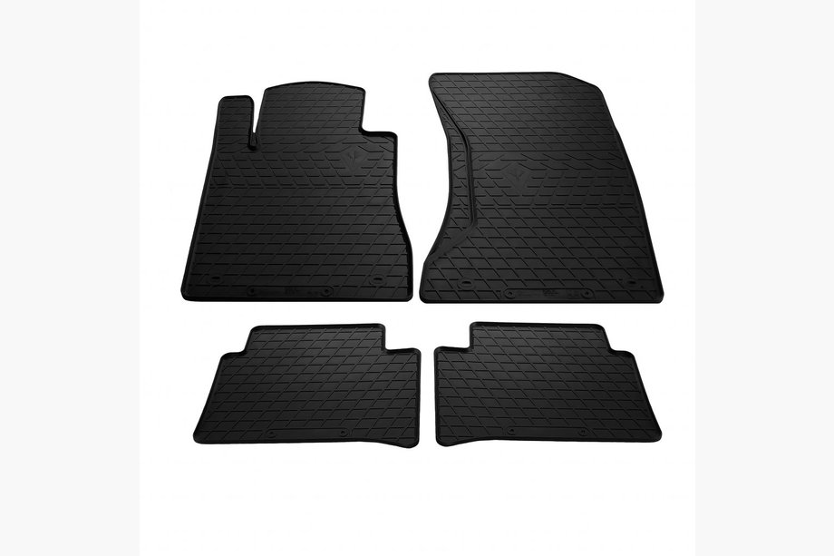 Mercedes E-klass W211 2002–2009 Gummimattor till kupén (4 st, Stingray Premium) Image