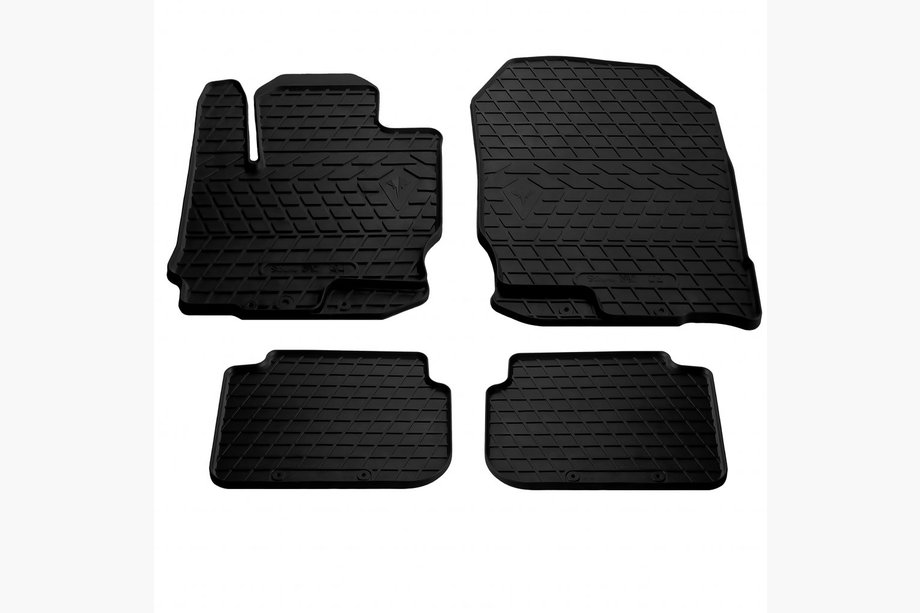 Mitsubishi Colt 2004–2012 Gummimattor till kupén (4 st, Stingray Premium) Image