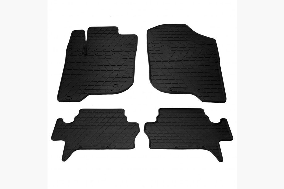 Mitsubishi Pajero Sport 2008–2015 Gummimattor till kupén (4 st, Stingray Premium) Image
