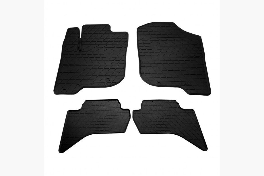 Mitsubishi L200 2006–2015 Gummimattor för kupén Europe (4 st, Stingray Premium) Image