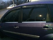 Ford Fiesta 2002–2008 Yttre kromlister runt rutorna (4 st, rostfritt stål) OmsaLine – italienskt rostfritt stål foto 4