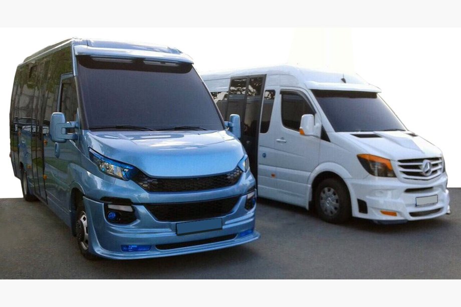 Iveco Daily 2014– Stötfångarlist (för lackering) Image