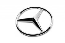 Mercedes GLE/ML class W166 2011–2018 Frontemblem (18,4 cm) foto 1