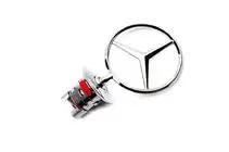 Mercedes E-class W210 1995–2002 Emblem måltavla (utan text) foto 1