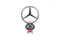 Mercedes C-klass W204 2007–2015 Emblem med riktkors (med text) foto 1