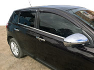 Nissan Qashqai 2010–2014 Yttre kromlist (4 st, rostfritt stål) Standardutförande, OmsaLine – italienskt rostfritt stål foto 1