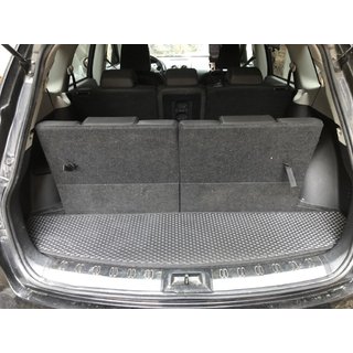 Bagagerumsmatta till +2 (kort, EVA, svart) Nissan Qashqai 2010–2014 foto 1