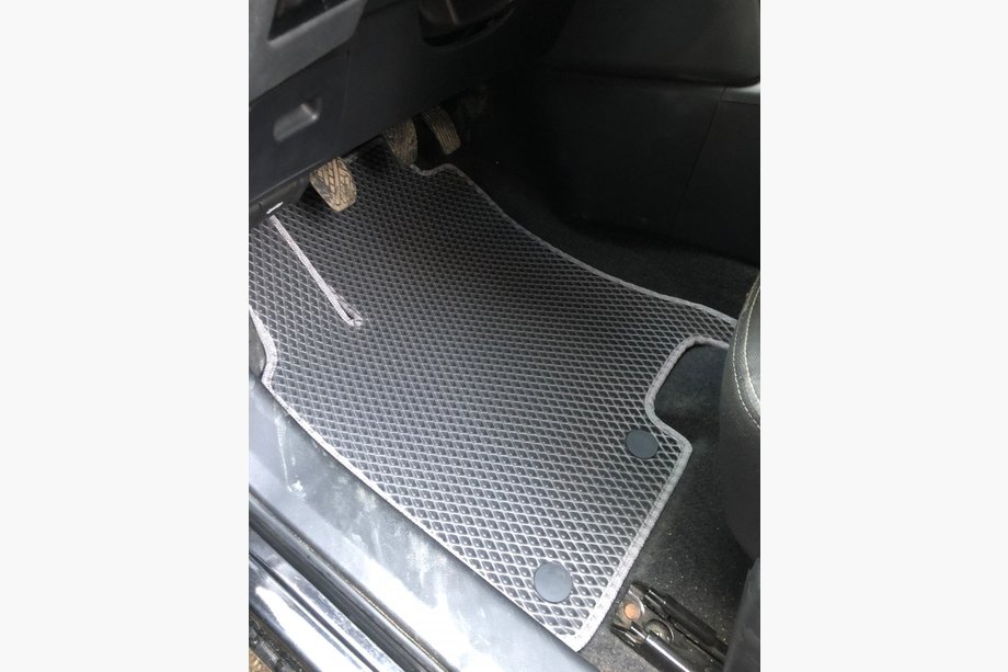 Nissan Qashqai 2007–2010 Bilmattor för +2 (3 rader, EVA, svarta) Image