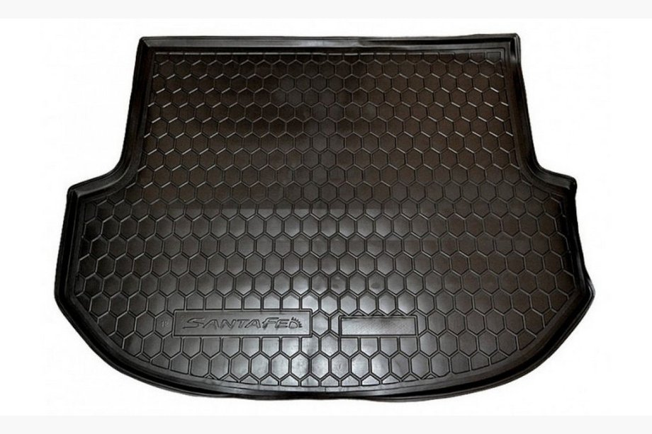 Hyundai Santa Fe 4 2018–2023 Bagagerumsmatta 7-sits (Autogumm, gummi) Image