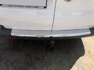Volkswagen T5 Transporter 2003–2010 Rea! Bakre stötfångarskydd med vikt kant (Carmos, stål) foto 1