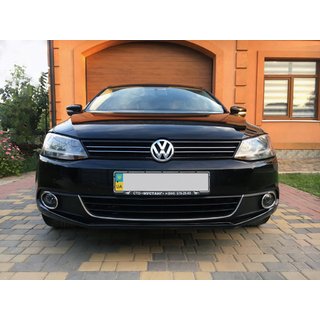 Rostfria dimljusramar (2 st) foto 1