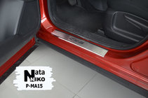Mazda CX-5 2017–2025 Instegslister Nataniko (4 st, rostfritt stål) foto 2