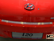 Hyundai I-20 2008–2012 Bakre stötfångarskydd Nataniko (rostfritt stål) 2010–2012 foto 1